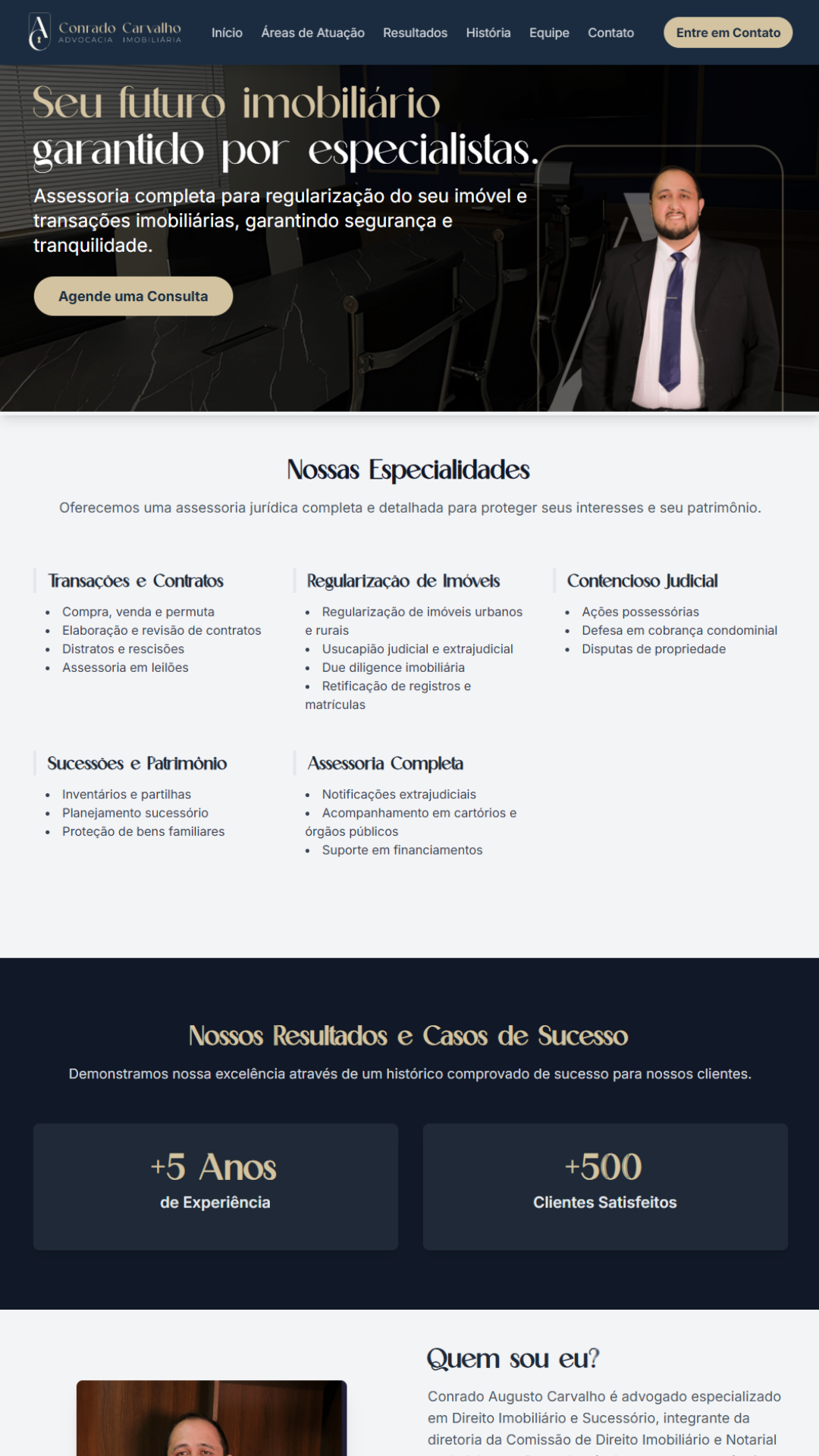 Preview do site do Cliente 2